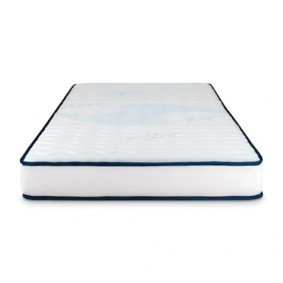 Abbildung von COSMOS Matratze 90x190 cm Upsilon Promo Kaltschaummatratze Härtegrad H2 Öko Tex Zertifiziert Latex Blue 7 Zonen Höhe 15 Made in EU