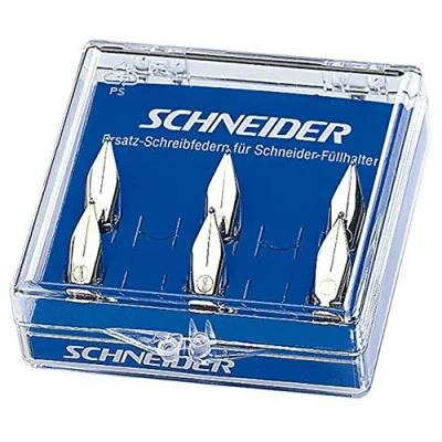 Abbildung von 6 x Schneider Schreibfeder für Füllhalter BASE KID (bis 2005) und