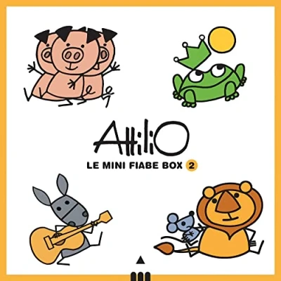 Abbildung von Attilio. Le mini fiabe box 2 (giallo). Ediz. a colori (Mini storie di Attilio)