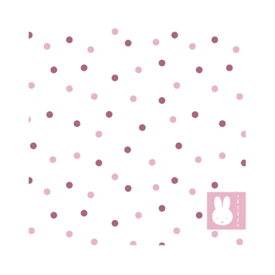 Abbildung von Serviette Nijntje Baby Pink 20 Teile