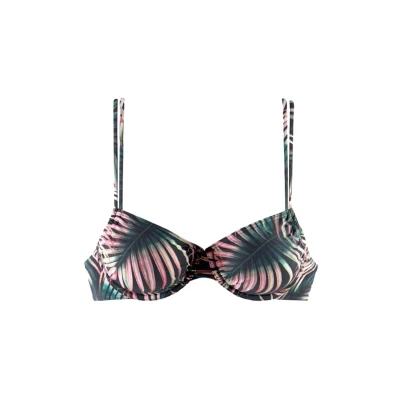 Abbildung von Lascana Swimwear Bikinitop, Damen, Größe: 36xD, Black print