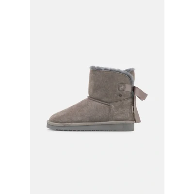 Abbildung von Mustang Snowboot/Winterstiefel, Damen, Größe: 38, Dunkelgrau Schuhe