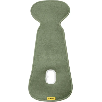 Abbildung von AeroMoov Baby Sitzauflage Air Layer Einlage Für Autositz oder Kinderwagen Gruppe B Antischwitz Sommerbezug Bio Baumwolle Green Moss