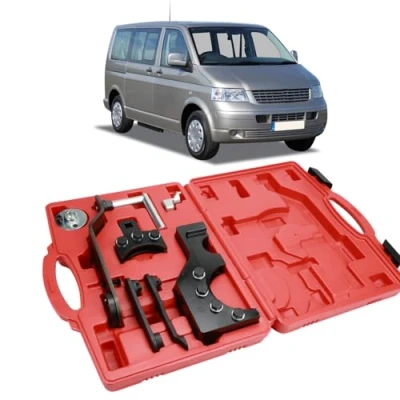 Abbildung von Taesayl Nockenwellen Arretierwerkzeug Verriegelung Werkzeug T10193 Kompatibel mit VW Transporter T5 2.5TDI PD 4.9D/TDI Motor T10194 T10191 T10199 T10226