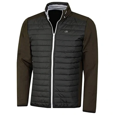 Abbildung von Calvin Klein Herren CK Hybrid Insulate Jacke Khaki/Dark Khaki L