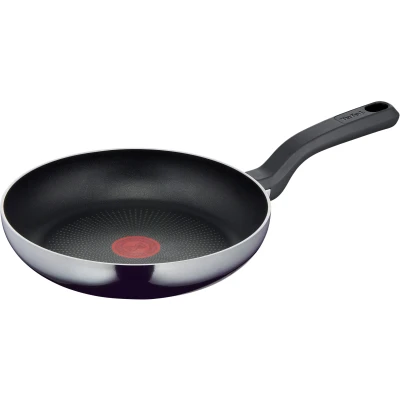 Abbildung von Tefal Bratpfanne &quot;Resist&quot;, Aluminium, Emaille, Antihaft, Thermo Signal, alle Herdarten außer Induktion