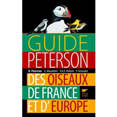 Abbildung von Guide Peterson des oiseaux de France et d&#039;Europe