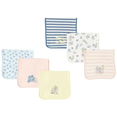 Abbildung von Amazon Essentials Disney Marvel Star Wars Princess Spucktücher, 6er Pack Alice Tea Party, Einheitsgröße