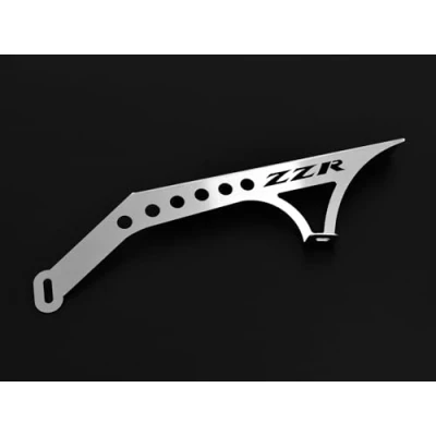Abbildung von ZIEGER Kettenschutz für Kawasaki ZZR 1100 BJ 1990 01 Logo silber