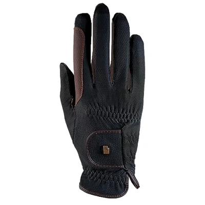 Abbildung von Roeckl Handschuhe Malta Roeck Grip Biocolor Sommer Schwarz/Mokka 10