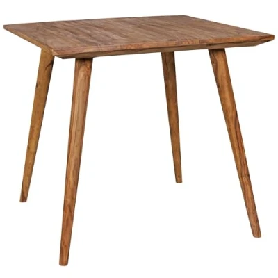 Abbildung von FINEBUY Esstisch SuVa4916_1 (120x60x76 cm Sheesham Massivholz Rechteckig Modern), Kleiner Esszimmertisch, Küchentisch Holztisch