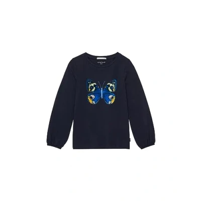 Abbildung von TOM Tailor Langarmshirt für Kinder, Größe: 92/98, Sky captain blue