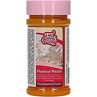 Abbildung von FunCakes Geschmackpaste Mascarponecreme: Lebensmittelpaste, großartiger Geschmack, perfekt zum Dekorieren von Kuchen, geeignet für Teig und Füllungen. 100 g.