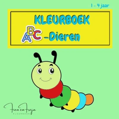 Abbildung von Kleurboek ABC Dieren: 56 Kleurplaten voor kinderen van 1 tot 4 jaar