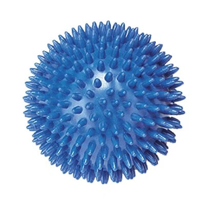 Abbildung von CanDo Massageball, Igelball, Noppenball, Durchmesser 10 cm, blau, 1 Stück