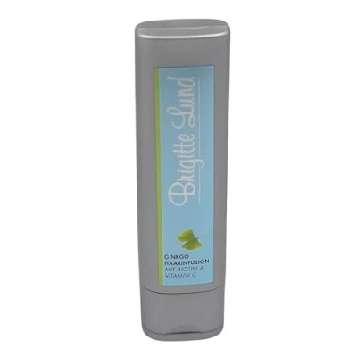 Abbildung von Brigitte Lund Ginkgo Haar Infusion mit Biotin &amp; Vitamin C 200ml I kann Haarwachstum stärken, pflegt Kopfhaut und Haarwurzeln