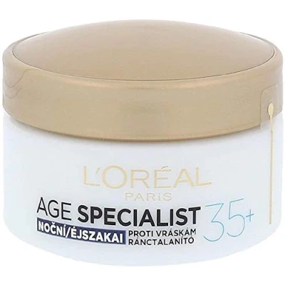 Abbildung von L&#039;Oréal Paris Age Specialist 35+ Feuchtigkeitsspendende Anti Falten Nachtpflege 50 ml