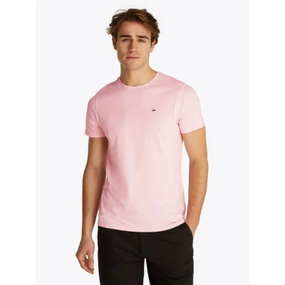 Abbildung von Tommy Jeans SLIM TEE Tshirt basic, Herren, Größe: 56, Precious pink