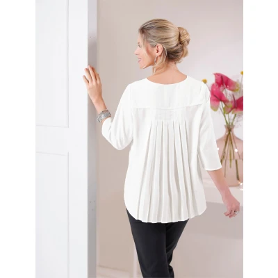 Abbildung von Classic Basics Plisseebluse