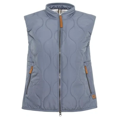 Abbildung von camel active Kurze Weste, Damen, Größe: 48, Smoke blue