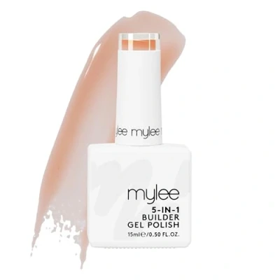 Abbildung von Mylee 5 in 1 Aufbaugel (15ml) UV LED Builder Gel für Starke und Schöne Gelnägel, auch Geeignet als Nagelkleber oder zum Fixieren von Nagelfolie Strasssteinen (Laid Bare)