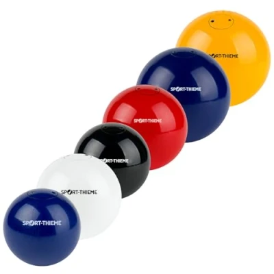 Abbildung von Sport Thieme Wettkampf Stosskugel Stahl. 6 kg. Blau. ø 119 mm