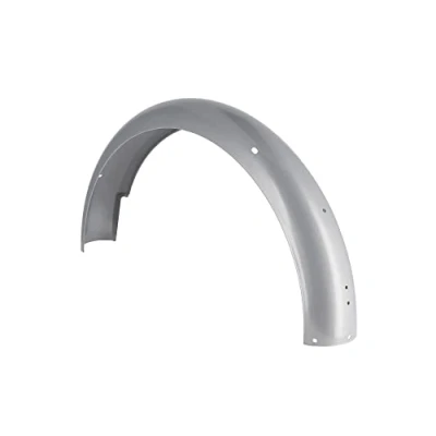 Abbildung von Kotflügel hinten, Silber grundiert Simson S50, S51, S70