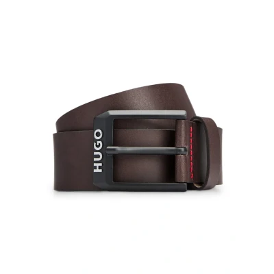 Abbildung von HUGO Gelio B SZ Gürtel, Herren, Größe: 85, Dark brown two