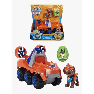 Abbildung von PAW PATROL Dino Rescue Zumas Basis Fahrzeug mit Rückzieh Mechanismus, inklusive Hundefigur und Überraschungs Dino, Spielzeug für Kinder ab 3 Jahren