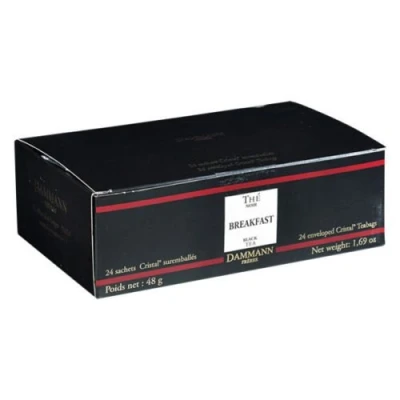 Abbildung von Dammann Freres Tee Breakfast Schwarzer 4 x 24 Cristal Teabags