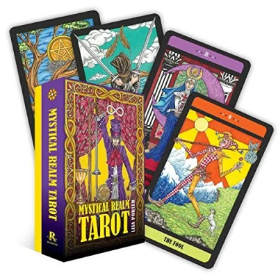 Abbildung von Mystical Realm Tarot: 78 Full color Cards and 96 page Guidebook