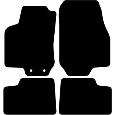 Abbildung von Kovvar Fußmatten Passend für Opel Astra G 1998 2006 zur Ausführung: 3/5 Türen/Kombi Qualität: Basic