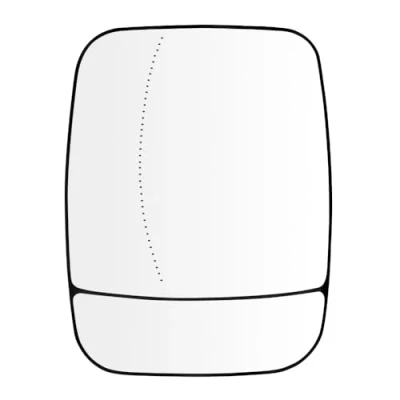 Abbildung von SENZEAL Spiegelglas Links Fahrerseite Beheizbar mit Trägerplatte für Renault Trafic Opel Vivaro B 2014 2019 Nissan NV300 Fiat Talento 2016 963666705R 963651588R Außenspiegel Glas Ersatz
