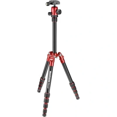 Abbildung von Manfrotto Stativ, leicht Element Traveler klein rot (mkeles5rd bh)