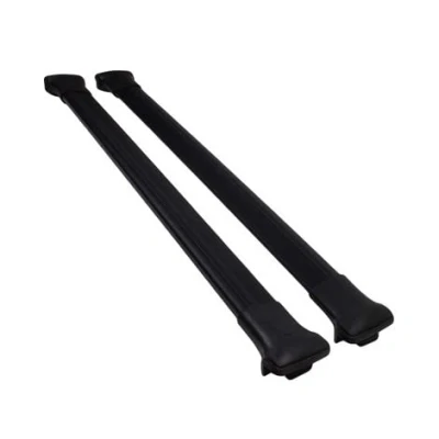 Abbildung von RE&amp;AR Tuning Relingträger für Dacia Duster 2018 2023 Dachträger Gepackträger Aluminium Schwarz 2 TLG