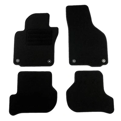 Abbildung von TEXER Textil Fußmatten Passend für Seat Leon II Bj. 2005 2012 Basic