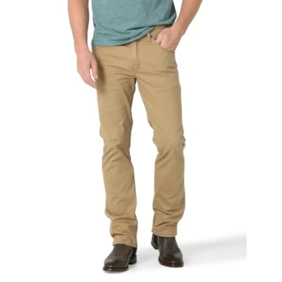 Abbildung von Wrangler Authentics Herren Slim Fit Straight Leg Jeans, Eichel, 38W / 30L