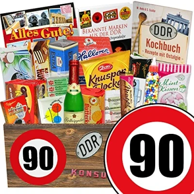 Abbildung von Ossi Paket/Geburtstag 90 / Geburtstag Mama/Süßigkeiten Box