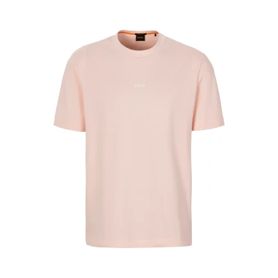 Abbildung von BOSS Tshirt basic, Herren, Größe: XXL, Open pink