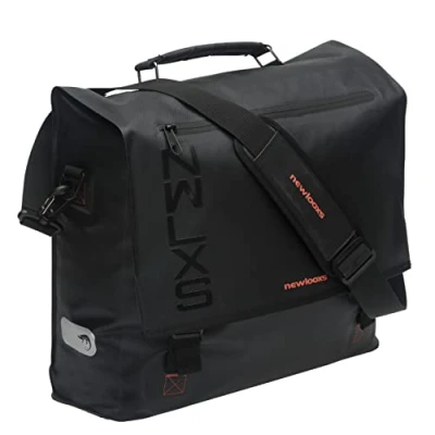 Abbildung von Fahrradtasche New Looxs Varo Messenger 15 Liter 39 X 30 13 Cm Schwarz
