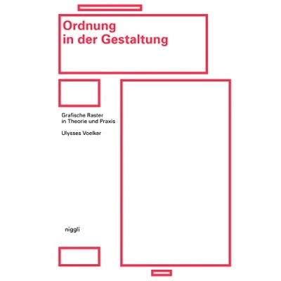 Abbildung von Ordnung in der Gestaltung: Grafische Raster Theorie und Praxis