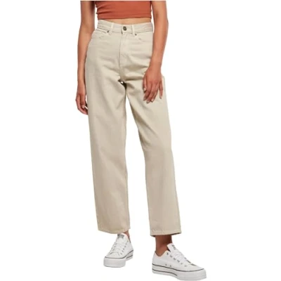Abbildung von Urban Classics Flared Jeans, Damen, Größe: 30, Offwhite raw