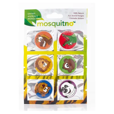 Abbildung von Mosquitno Spotzzz Safari Sticker 6 St