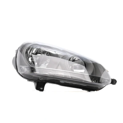 Abbildung von TYC 20 0317 05 2 Scheinwerfer rechts H7/H7 mit Lampenträger, Elektromotor VOLKSWAGEN: Golf 5 Schrägheck, Jetta 3