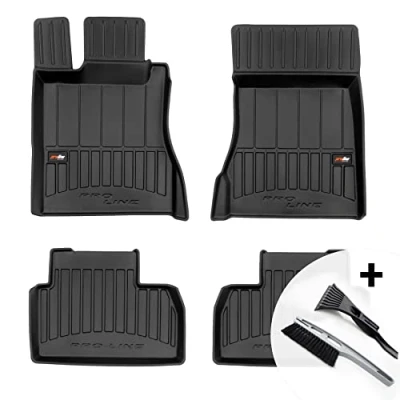 Abbildung von moto MOLTICO 3D Gummimatten Auto Fußmatten Gummi Automatten 4 teilig Set passend für Mercedes Benz S Klasse W220 1998 2005