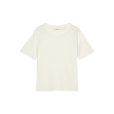 Abbildung von Marc O&#039;Polo Denim AUS Softer Tshirt basic, Damen, Größe: Large, Scandinavian white