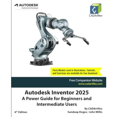 Abbildung von Autodesk Inventor 2025: A Power Guide for Beginners and Intermediate Users