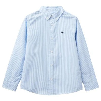 Abbildung von United Colors of Benetton Jungen 54azcq00r Hemd, Mehrfarbig 903, S