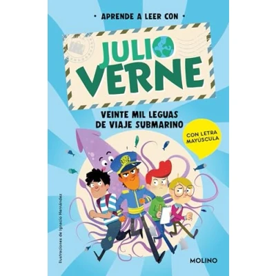 Abbildung von Aprende a leer Con Julio Verne Veinte mil leguas de viaje submarino: letra MAYÚSCULA (Peques, Band 3)
