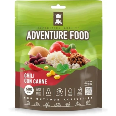 Abbildung von Gefriergetrocknete Mahlzeit Chili Con Carne Expeditionsqualität...